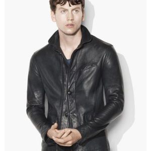 John Varvatos Leather Jacket